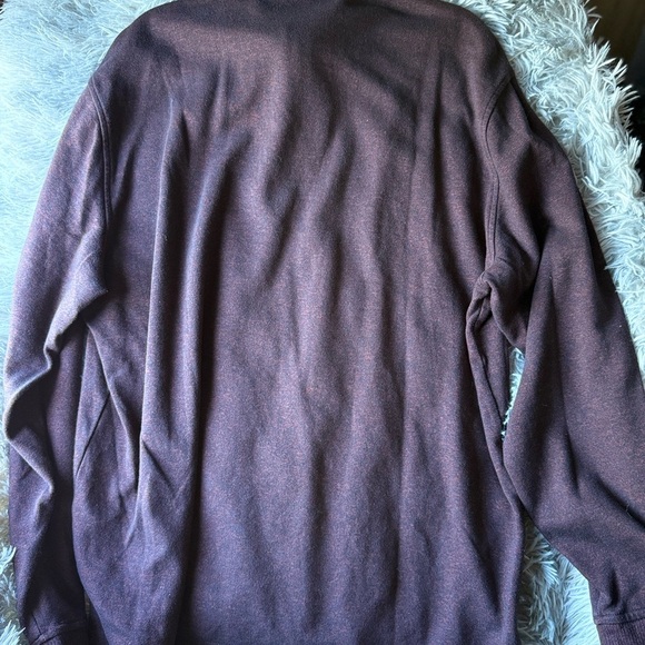 Van Heusen Turtleneck Sweater Men XL 1/4 Zip Preppy Western Golf Business - Picture 8 of 9